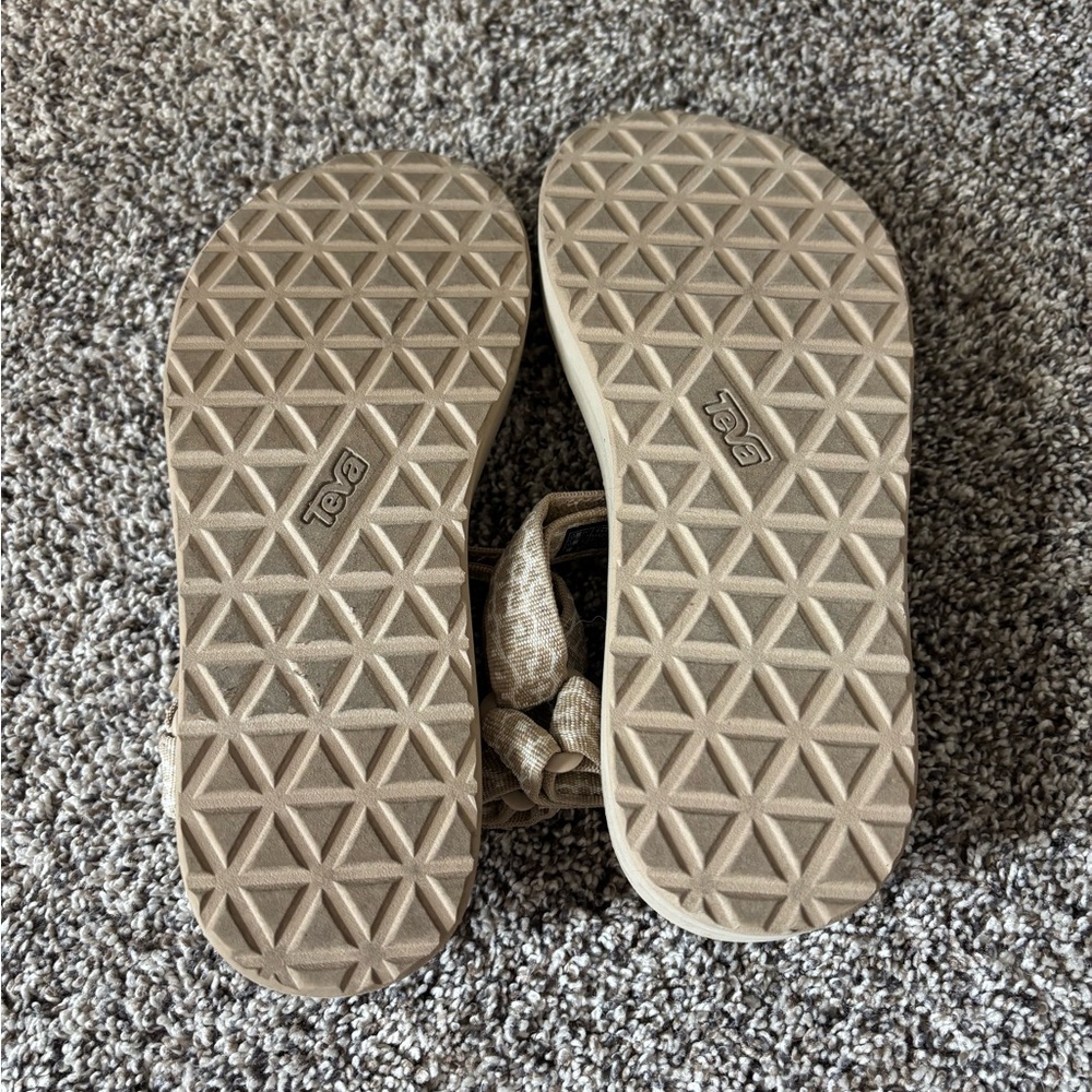 Women’s Cheetah Teva Sandals - Picture 3 of 3